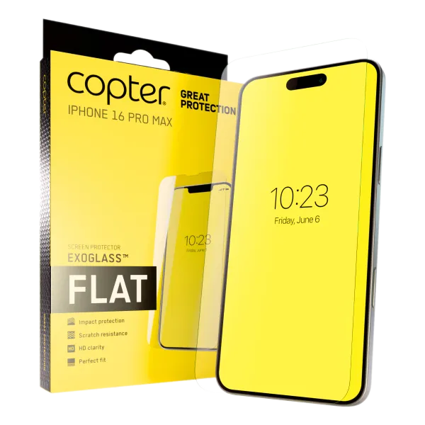 iPhone 16 Pro Max 11D Full Curved Electrostatic Absorption Tempered Glass Protector